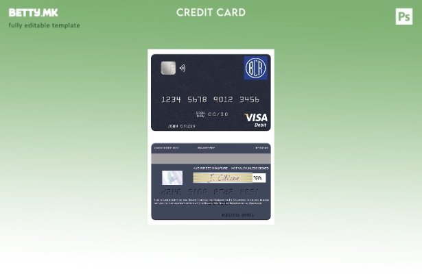 Модерен стил El Salvador Banco Central de Reserva de El Salvador шаблон за виза