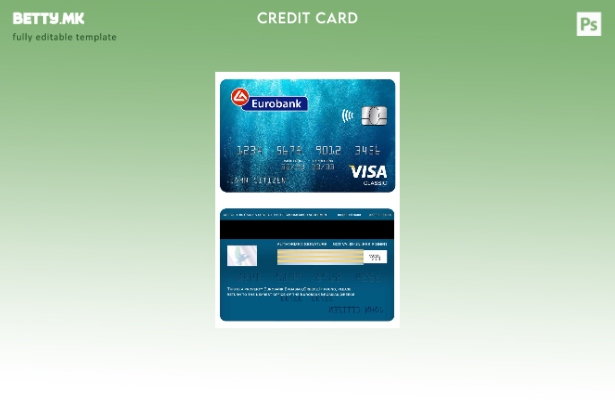 модерен стил Грција Еуробанк Ергасијас виза класичен шаблон