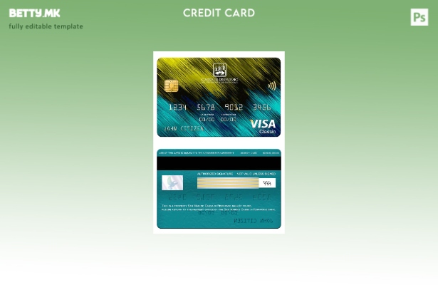 модерен стил Сан Марино Cassa di Risparmio банка виза шаблон класична картичка