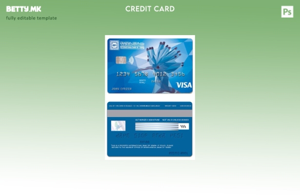 модерен стил на Јемен Меѓународната банка на Јемен виза класичен шаблон за креди