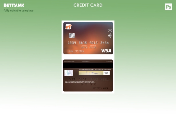 модерен стил на Грузија Банка на Грузија виза класичен шаблон