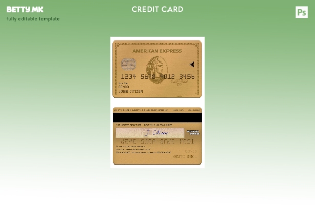 модерен стил на САД Тексас Поинт Кредитна Унија на банкарска златна картичка ame