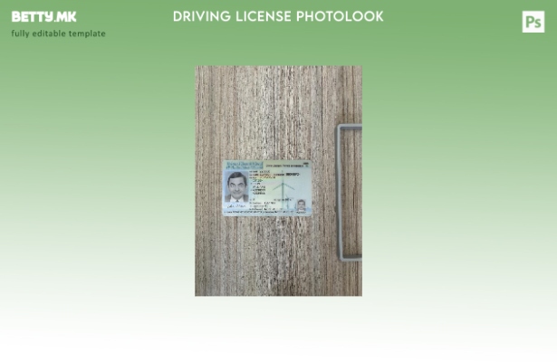 Модерен стил Канадски Островот Принц Едвард за возачка дозвола преден шаблон