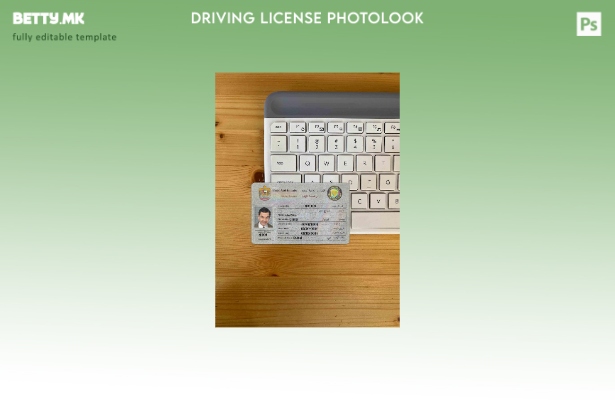 Модерен стил UAE DL photolook FRONT шаблон