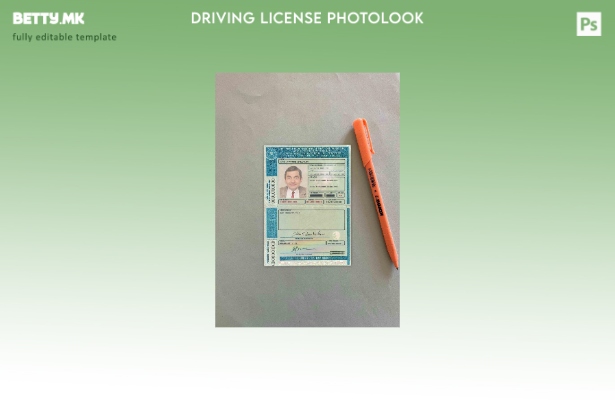 Шаблон за фотоизглед на Бразил DL (Detran Pe[Pernambuco) во модерен стил