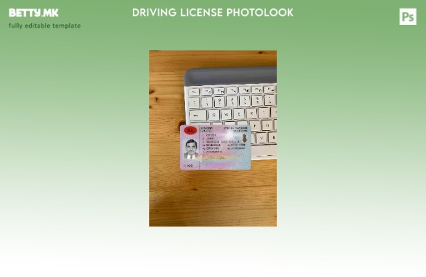 модерен стил Албанија DL (сегашен) photolook ПРЕДЕН шаблон