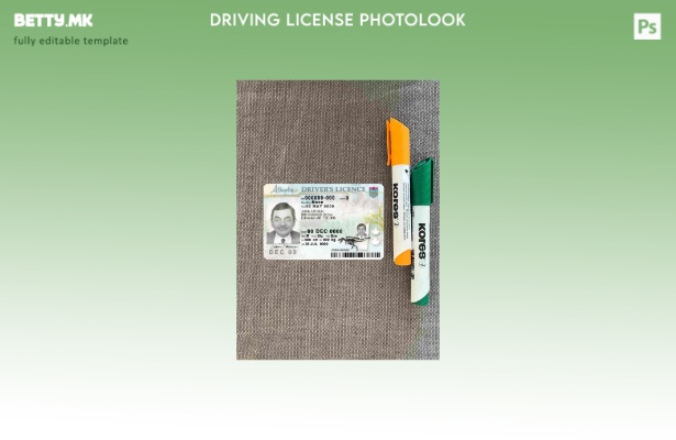 модерен стил Канада провинција Алберта DL photolook FRONT шаблон