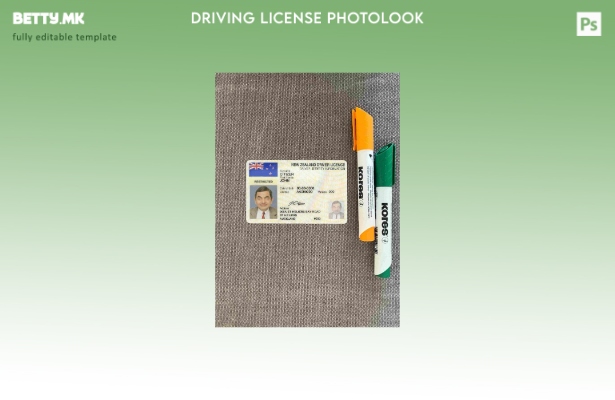 модерен стил Нов Зеланд DL photolook FRONT шаблон