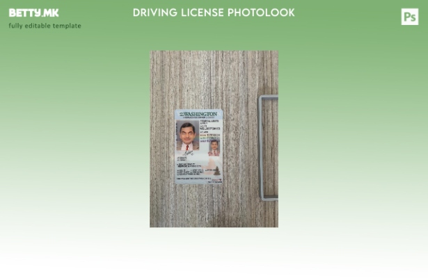 модерен стил САД Вашингтон под средна возачка дозвола photolook пред шаблон