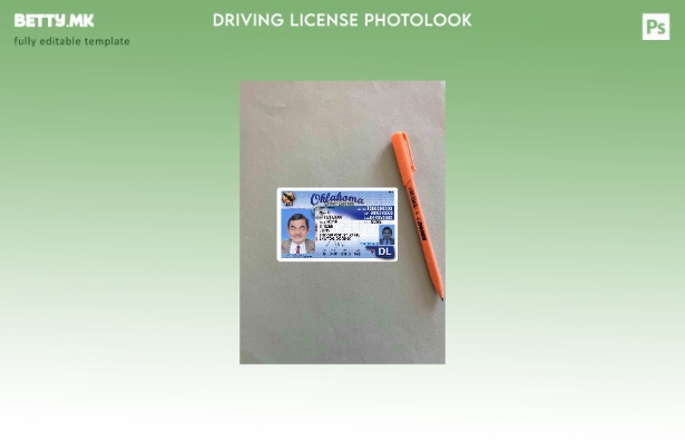 модерен стил USA Oklahoma DL photolook FRONT шаблон