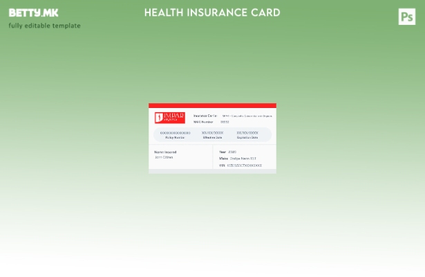 Модерен стил Шаблон за здравствено осигурување Кабо Верде