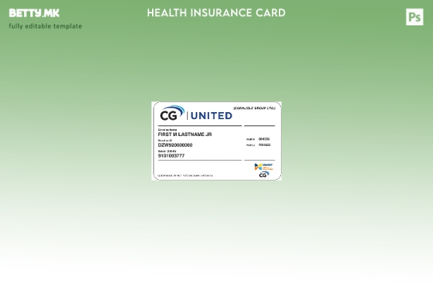 Модерен стил Шаблон за здравствено осигурување на Гренада