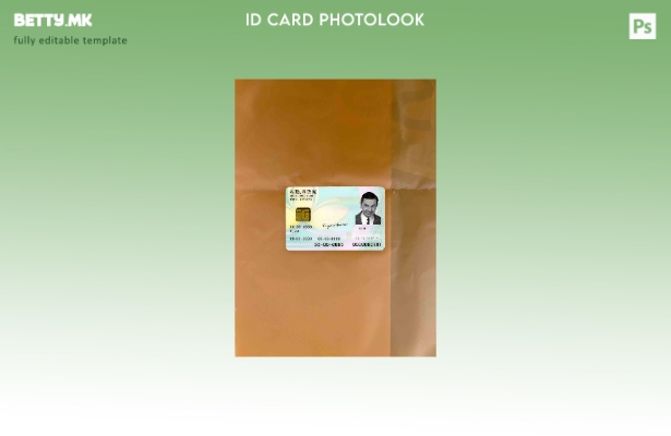 Модерен стил Макао ID photolook ПРЕДЕН шаблон