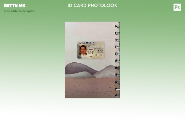 Модерен стил Шаблон за ID на Естонија ( – сегашен) шаблон за фотоизглед ПРЕДЕН