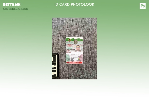 Модерен стил на шаблон за photolook верзија на Мексико ID