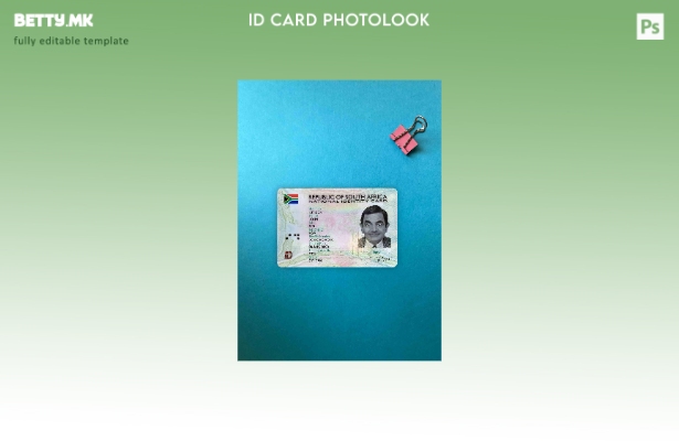 модерен стил Јужна Африка ID ( – сегашен) photolook ПРЕДЕН шаблон