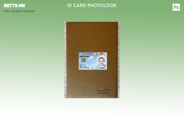 модерен стил Малезија ID photolook ПРЕДЕН шаблон