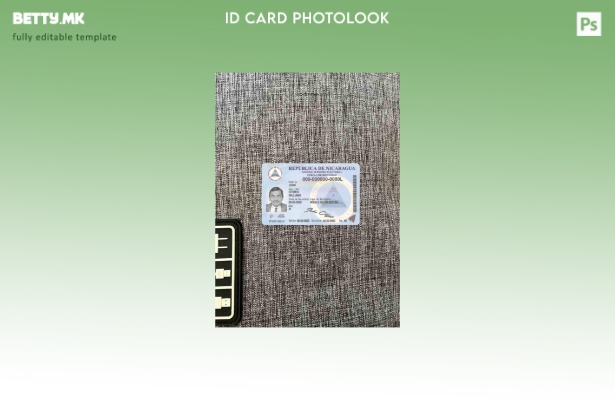 модерен стил Никарагва ID photolook ПРЕДЕН шаблон