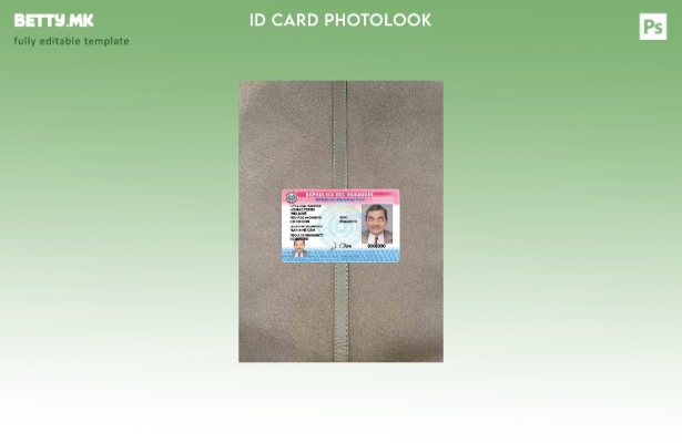 модерен стил Парагвај ID photolook ПРЕДЕН шаблон