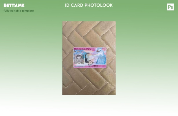 модерен стил САД овластување за вработување photolook ПРЕДЕН шаблон