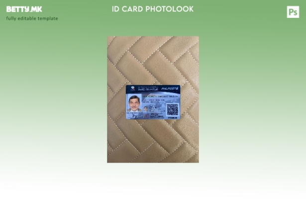 модерен стил Филипините поштенска лична карта photolook пред шаблон