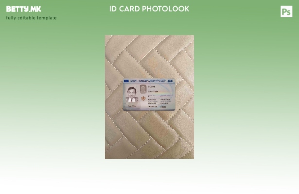 модерен стил Финска ID photolook ПРЕДЕН шаблон