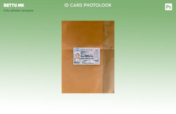 модерен стил Salvador ID photolook FRONT шаблон