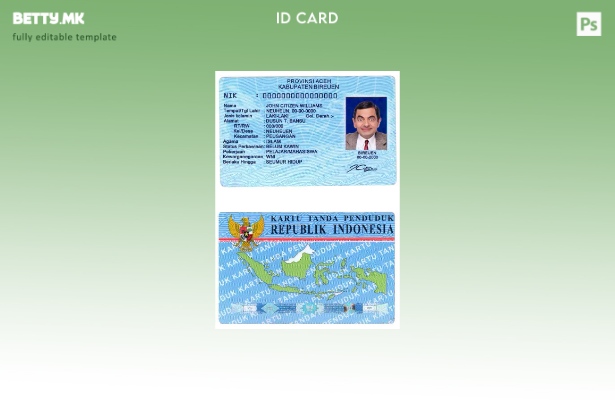 Модерен стил Индонезија ID ( – сегашен) шаблон