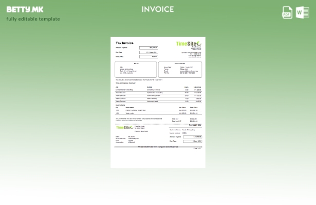Модерен стил Австралија TimeSite лесен за употреба шаблон за апликација за факту