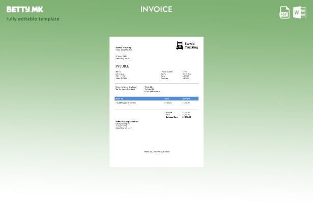 Модерен стил Шаблон за компанија за камиони во САД Стив