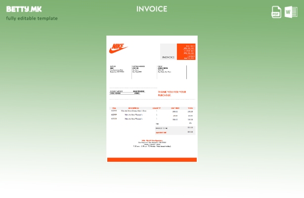 Модерен стил на САД Nike шаблон фактура