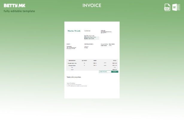 модерен стил САД Мартин Вудс шаблон фактура