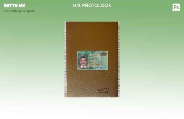модерен стил Австралија картичка постојан престој photolook ПРЕДЕН шаблон