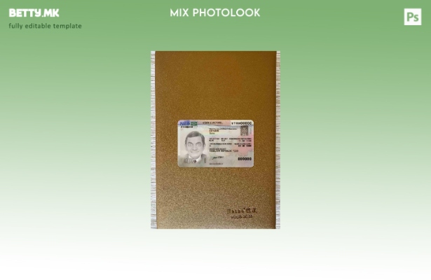 модерен стил холандска дозвола за престој photolook ПРЕДЕН шаблон