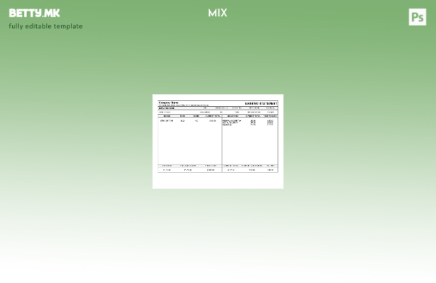 Модерен стил шаблон за плаќање на никулци од САД Мичиген