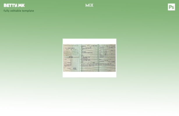 Модерен стил шаблон за потврда за регистрација на возило во Германија