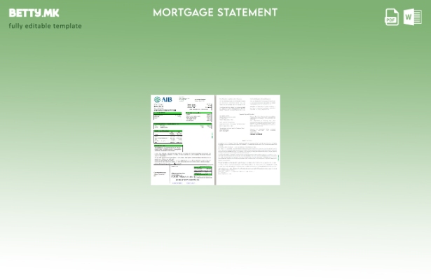 Извештај за хипотека на Авганистанската меѓународна банка (АИБ) во модерен стил,