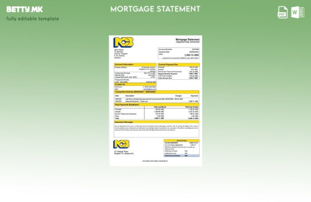 модерен стил Јамајка Национална трговска банка Јамајка лимитед (NCB) за хипотека