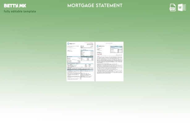 модерен стил Азербејџан Amrahbank банка хипотека изјава, страници, шаблон