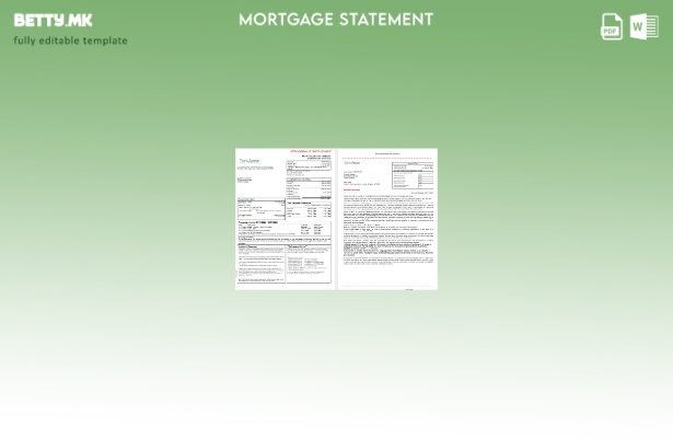 модерен стил Извештај за хипотека од банка на Обединетото Кралство Банката на Ас