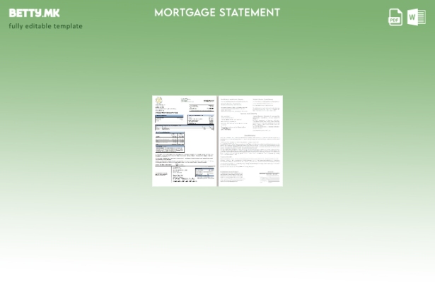 модерен стил Извод за хипотека на Централната банка на Бахамите, страници, шабло