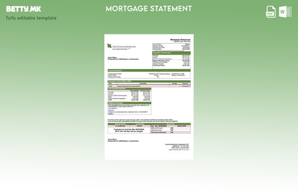 модерен стил Лихтенштајн Liechtensteinische Landesbank AG шаблон за шаблон за Wo