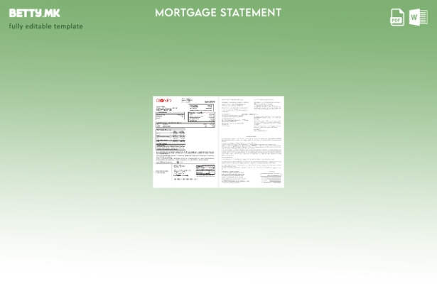 модерен стил Обединетото Кралство М Плус Тековен извештај за хипотека на банка в