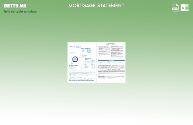 модерен стил САД Калифорнија BlueVine банкарски заем за хипотека во формати Word