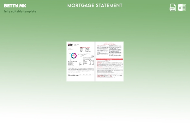 модерен стил на САД Тексас IBC банкарски заем за хипотека во формати Word и PDF,