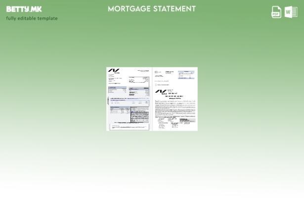 модерен стил шведски Nordnet AB извод за хипотека од банка во шаблон за формати