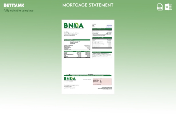 модерен стил Mali Banque Nationale de Développement Agricole (BNDA) шаблон за хи