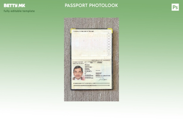 Модерен стил Шаблон за изглед на фотографија на помине Намибија