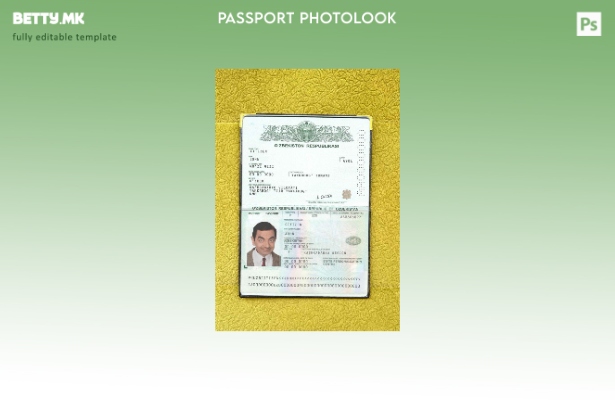 Модерен стил Шаблон за изглед на фото полагање Узбекистан