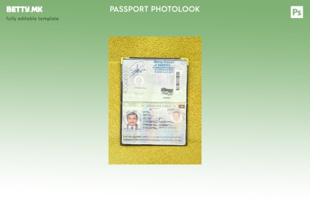 Модерен стил шаблон за фото изглед на помине Буркина Фасо ( ).